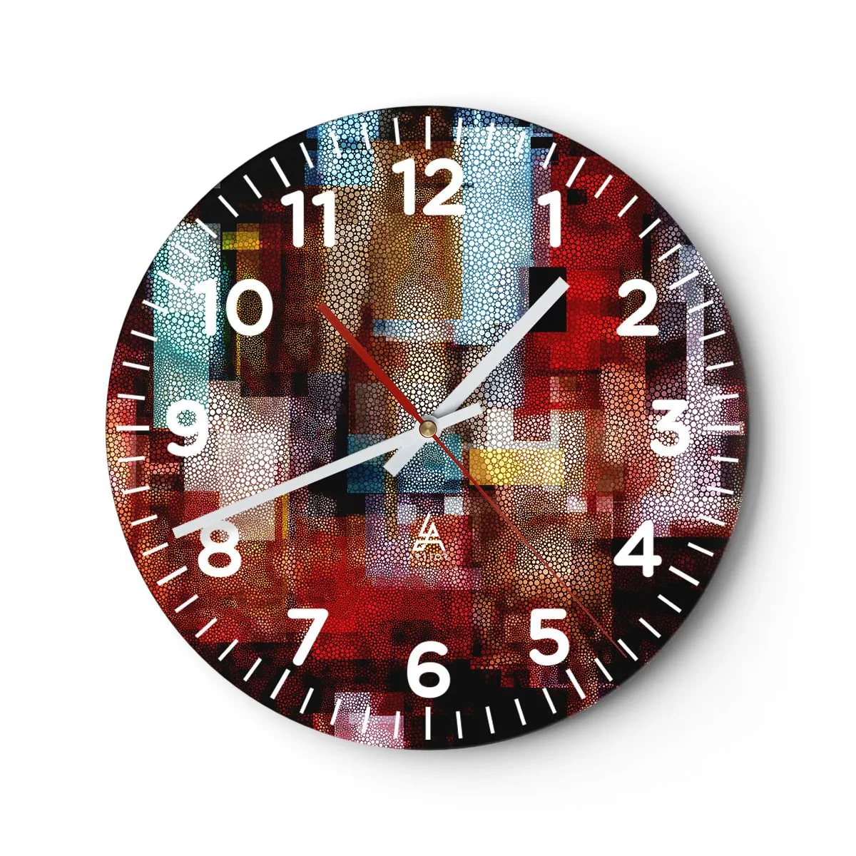 Wandklok - Klok - Het is een allegaartje - 30x30 cm