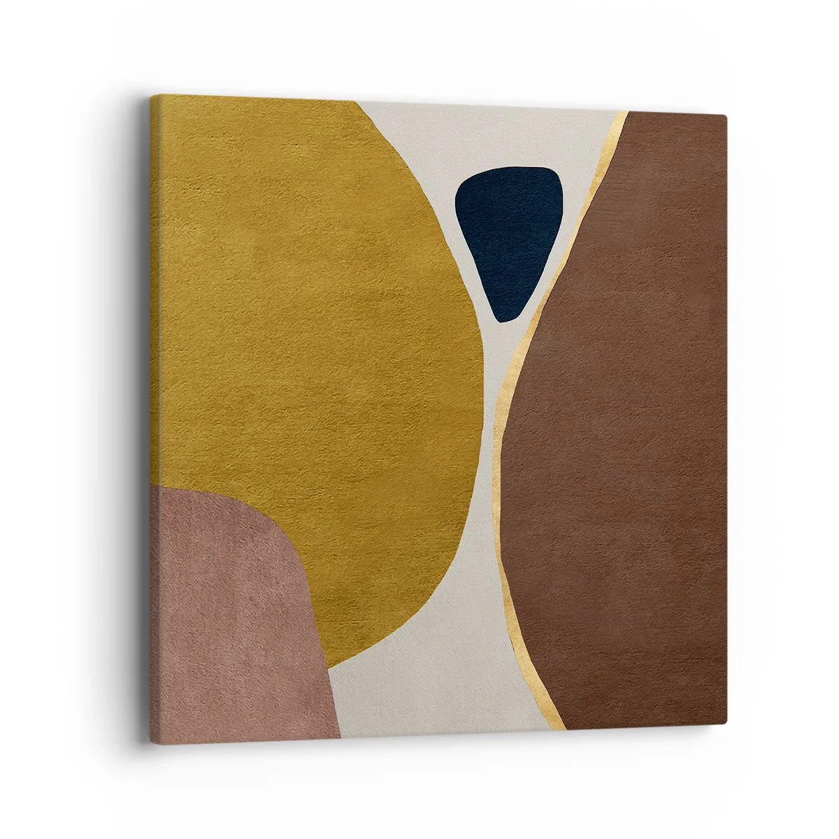 Schilderen op canvas - Abstractie – een plek in de ruimte - 40x40 cm