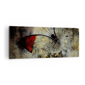 Schilderen op canvas - Kijk voordat ik verdwijn - 120x50 cm