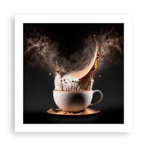 Poster - Een explosie van smaak - 50x50 cm