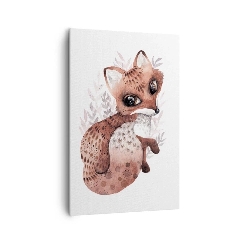 Schilderen op canvas - Houd er gewoon van - 80x120 cm