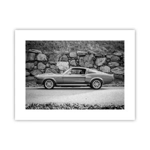 Poster - De legende van de jaren 60 - 40x30 cm