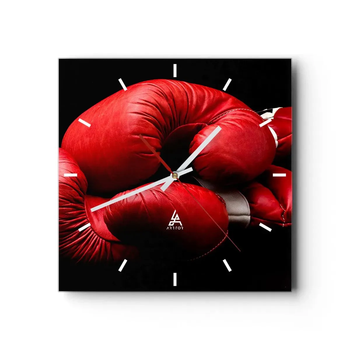 Wandklok - Klok - De emoties van het gevecht met ons - 40x40 cm