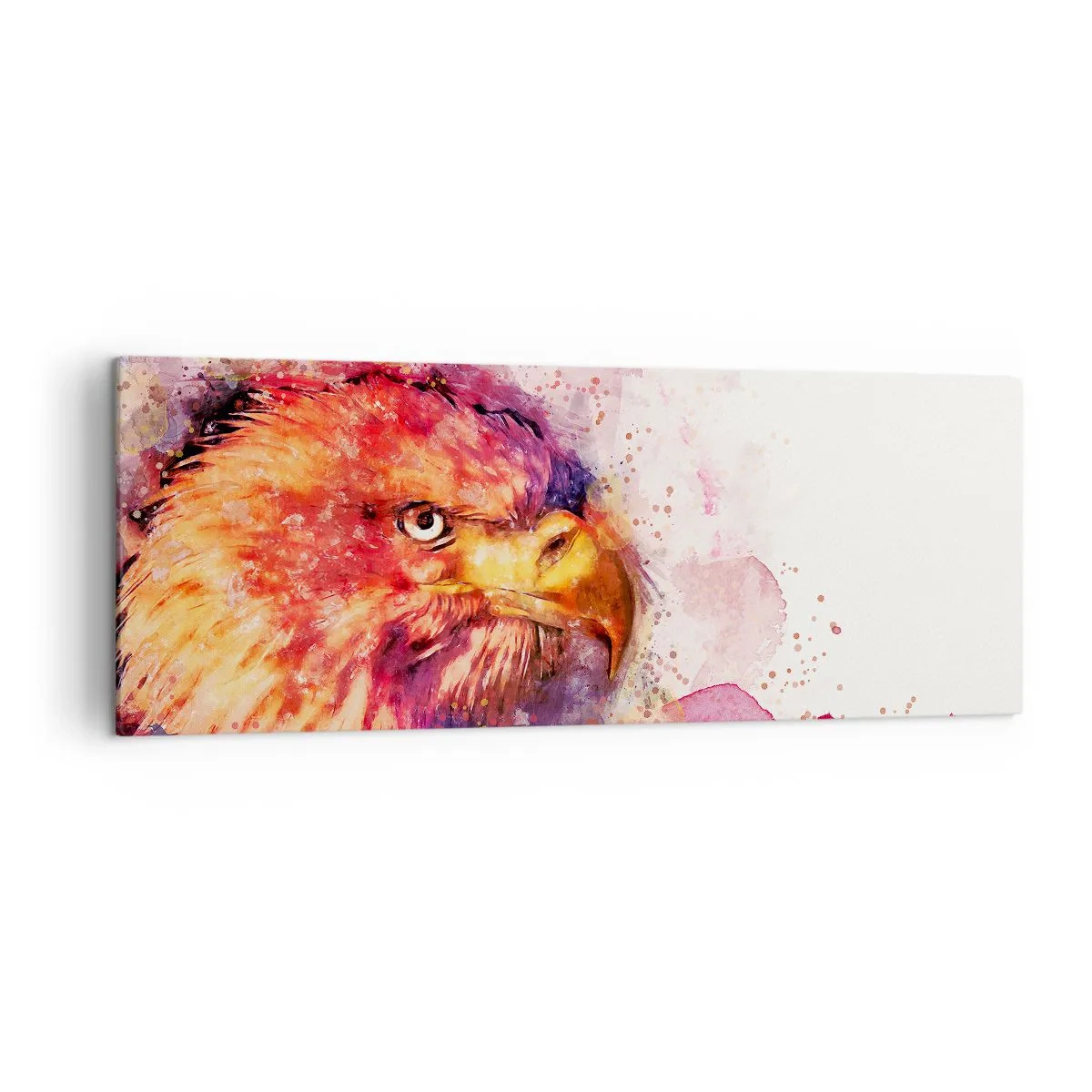 Schilderen op canvas - Je wilt niet weten wat ik denk - 140x50 cm