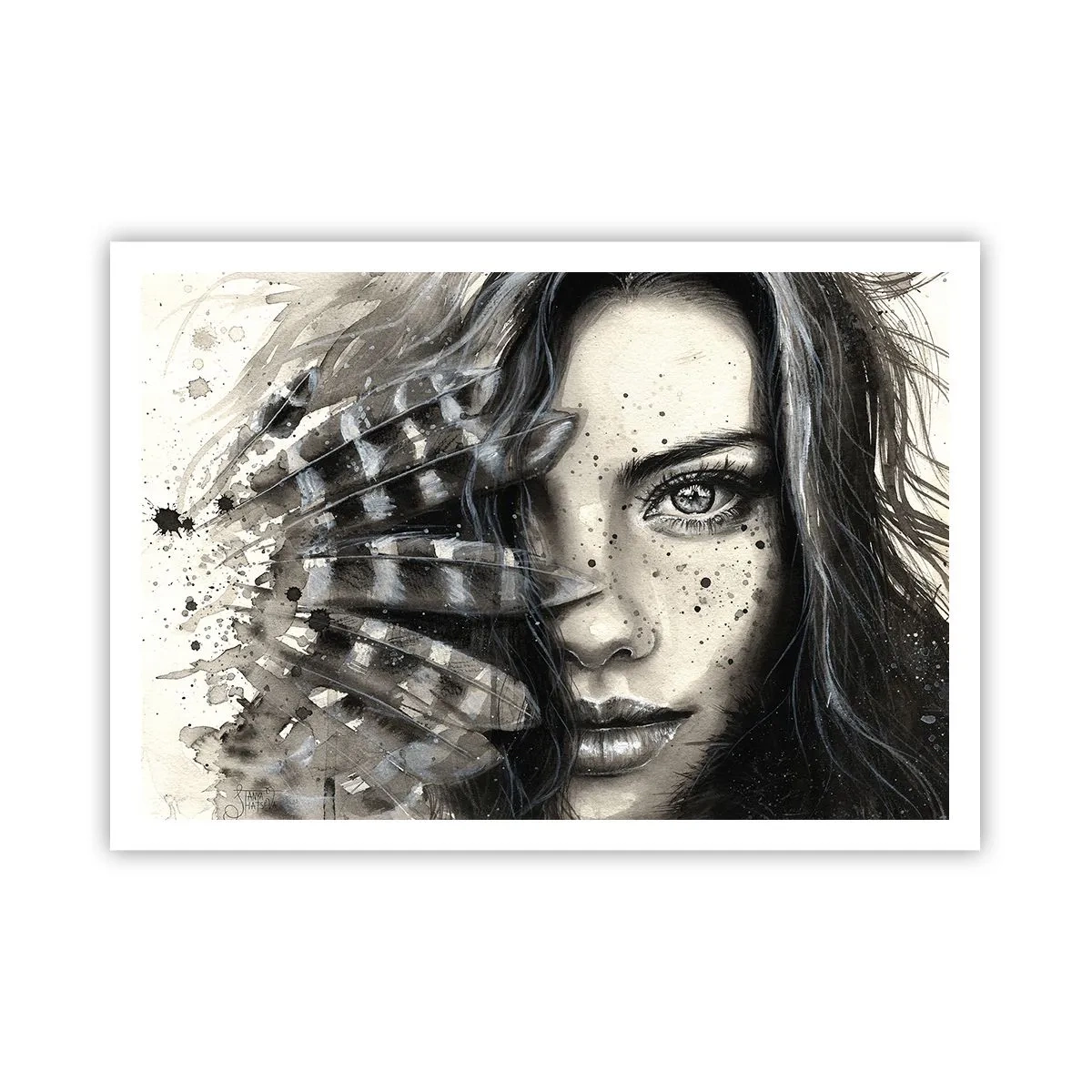 Poster - Wilde schoonheid - 100x70 cm