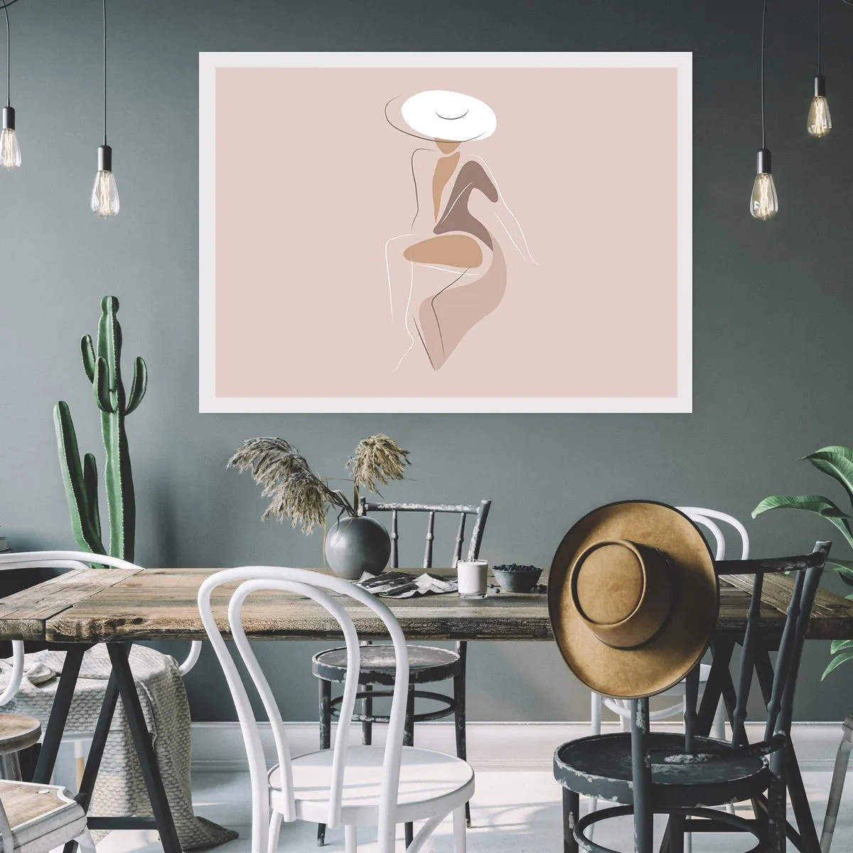 Poster - Een dame zijn - 40x30 cm
