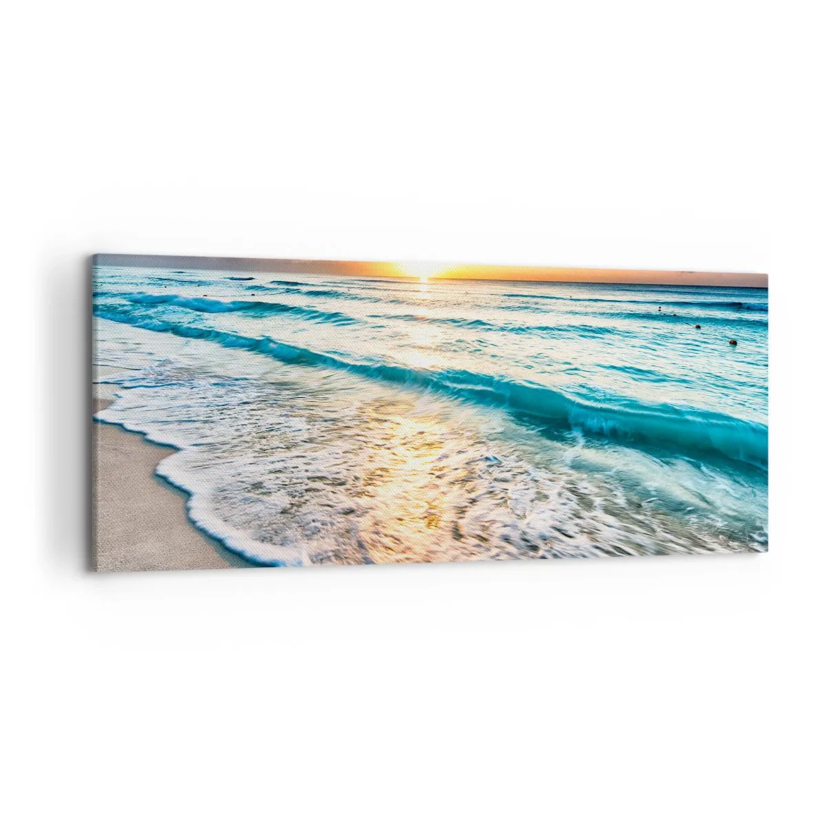 Schilderen op canvas - Een uitzicht dat de moeite waard is - 120x50 cm