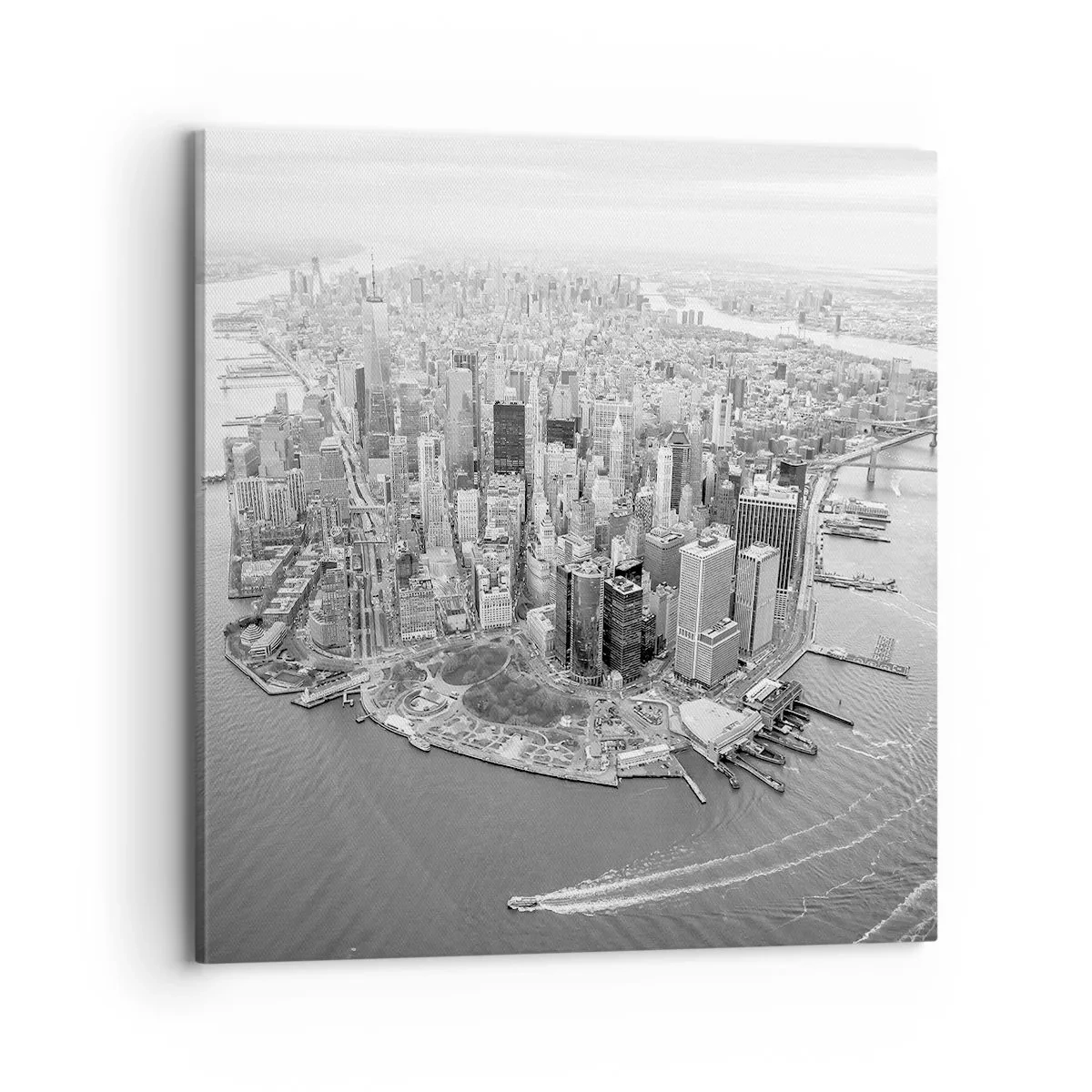 Schilderen op canvas - Hoe niet lief te hebben? - 70x70 cm