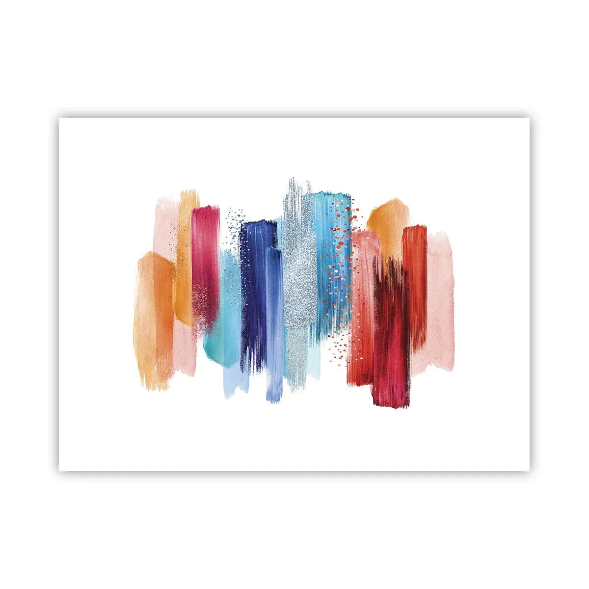 Poster - Omhoog en omlaag - 40x30 cm