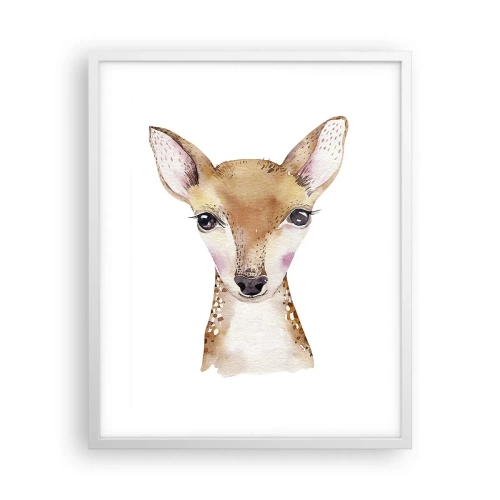 Poster in een witte lijst - De aard van onschuld - 40x50 cm