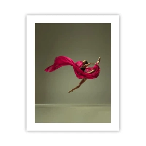 Poster - Dansende vlam - 40x50 cm