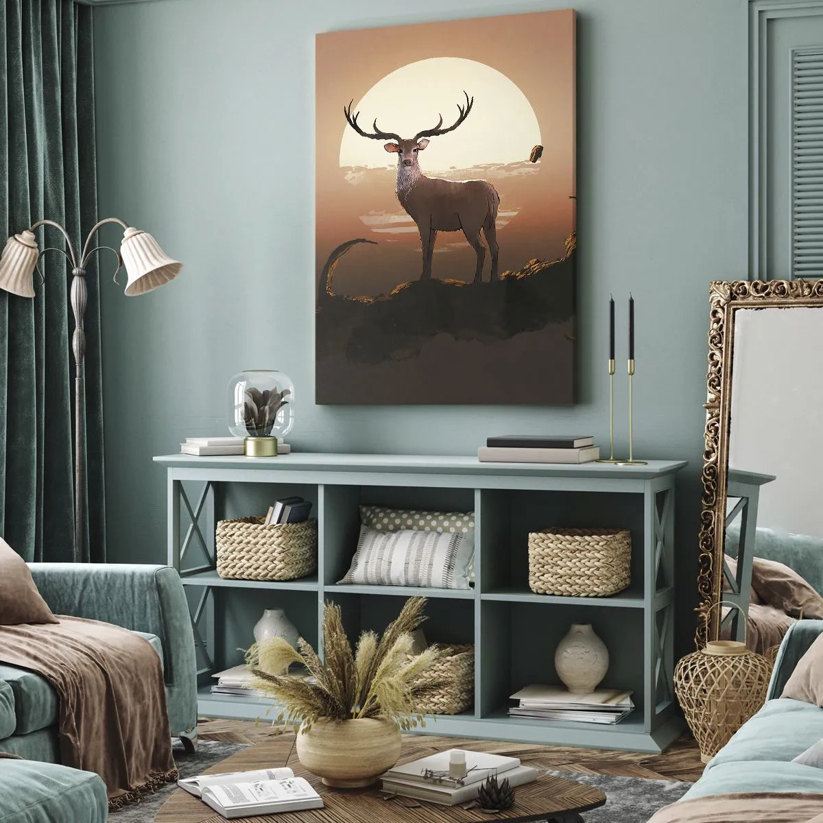 Schilderen op canvas - Deze nacht is anders dan alle andere - 50x70 cm