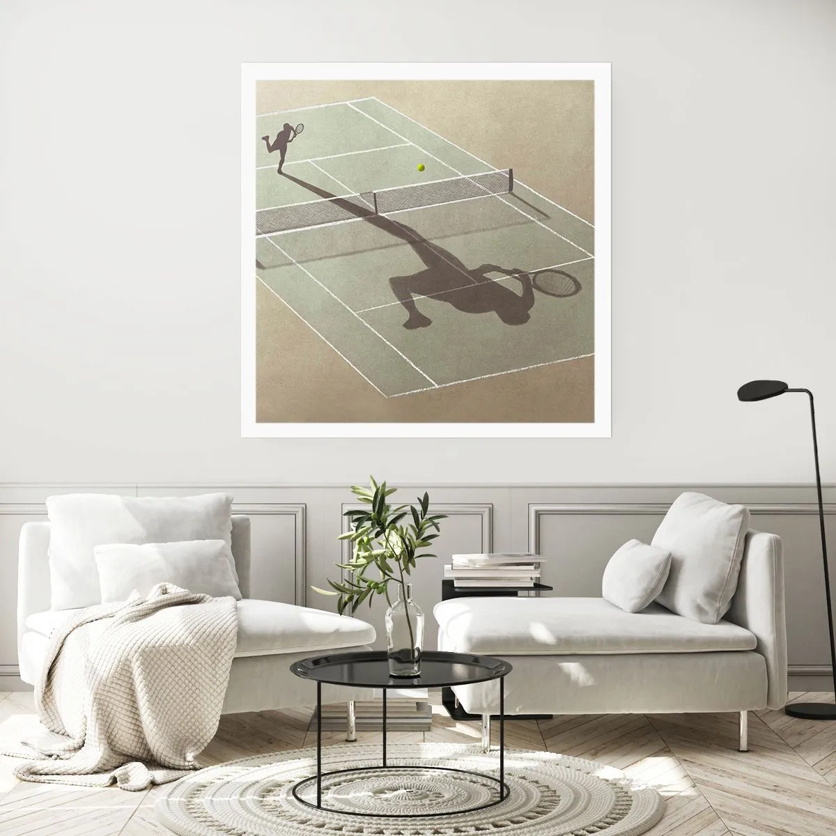 Poster - Jezelf overwinnen - 40x40 cm