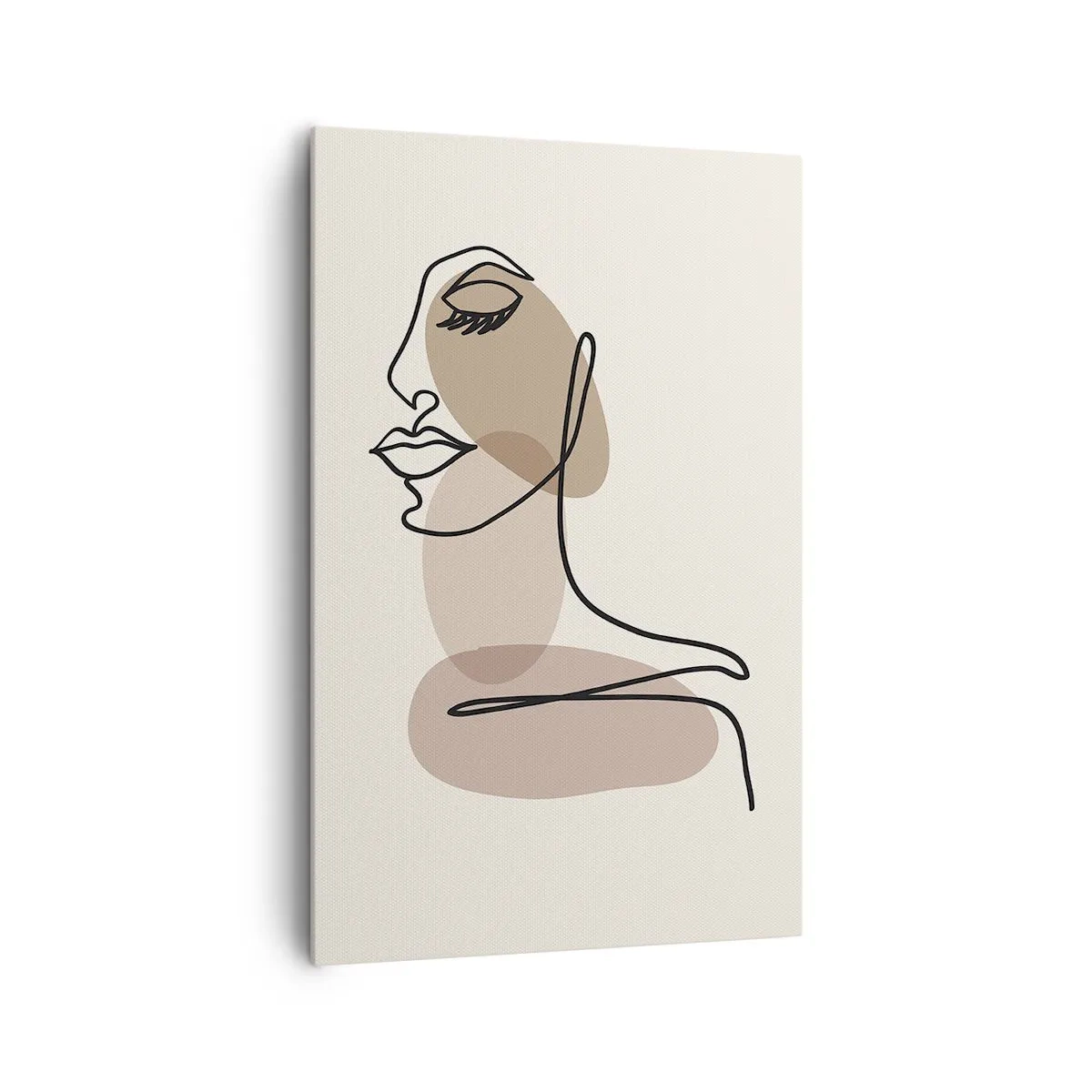 Schilderen op canvas - Luisteren naar zichzelf - 80x120 cm