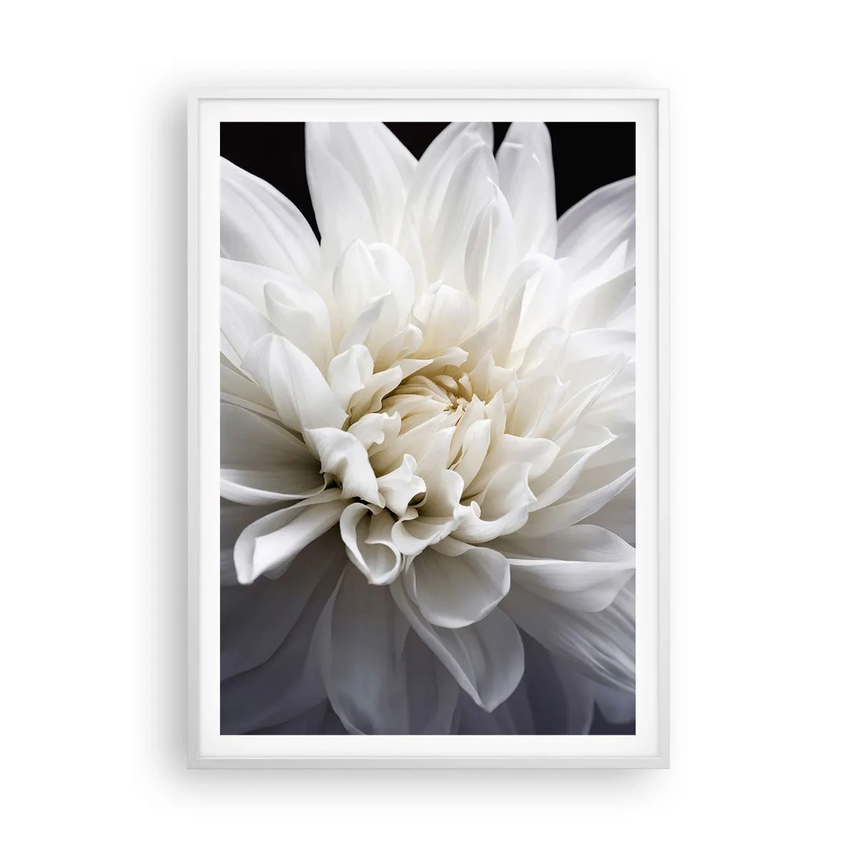 Poster in een witte lijst - Ochtend van de bruid - 70x100 cm