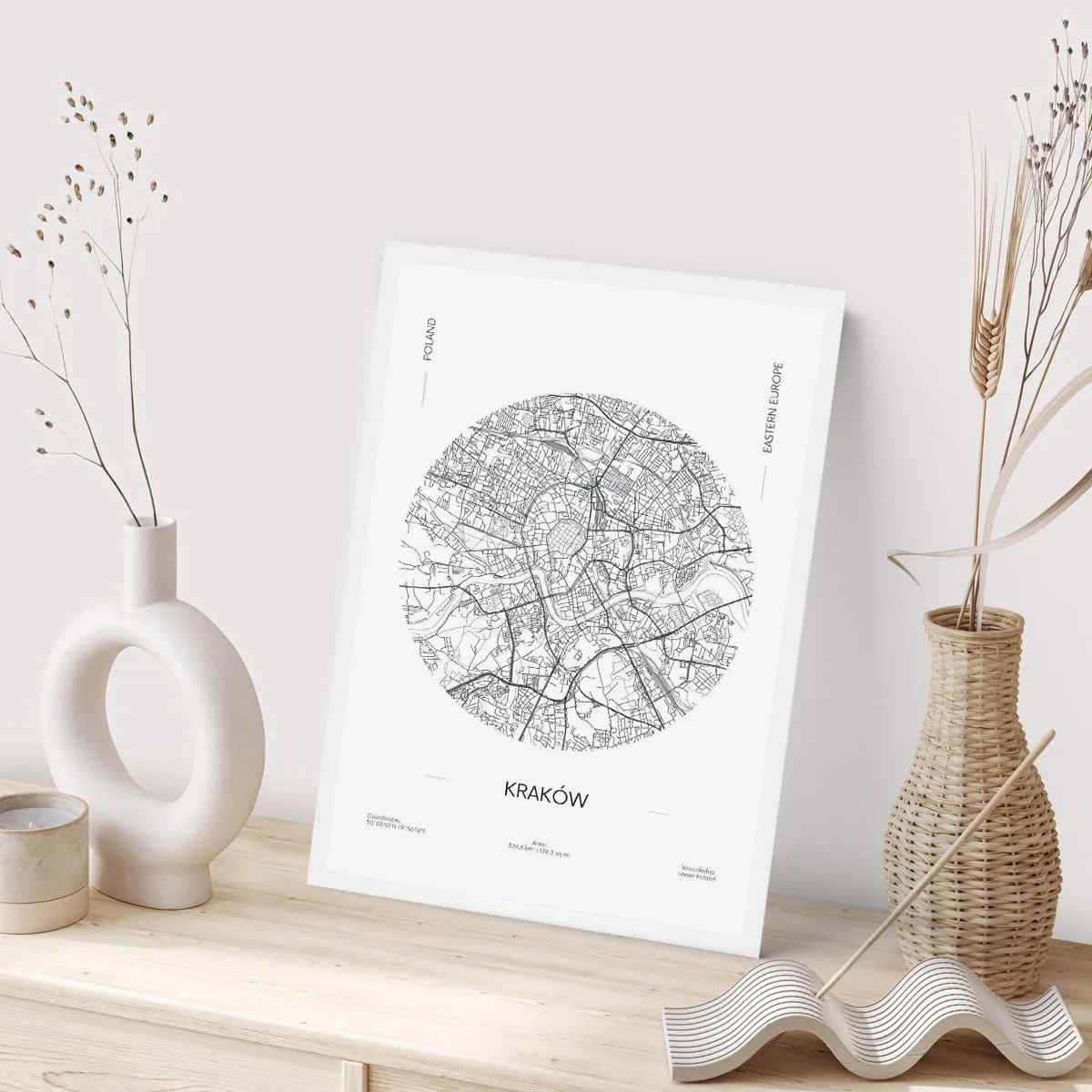 Poster - Anatomie van Krakau - 61x91 cm