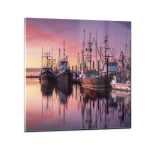 Schilderen op glas - Voor de volgende dag - 70x70 cm