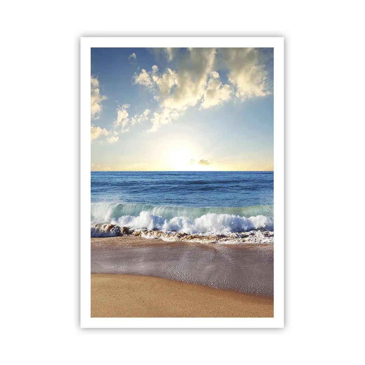 Poster - Beweging en stilte tegelijk - 70x100 cm