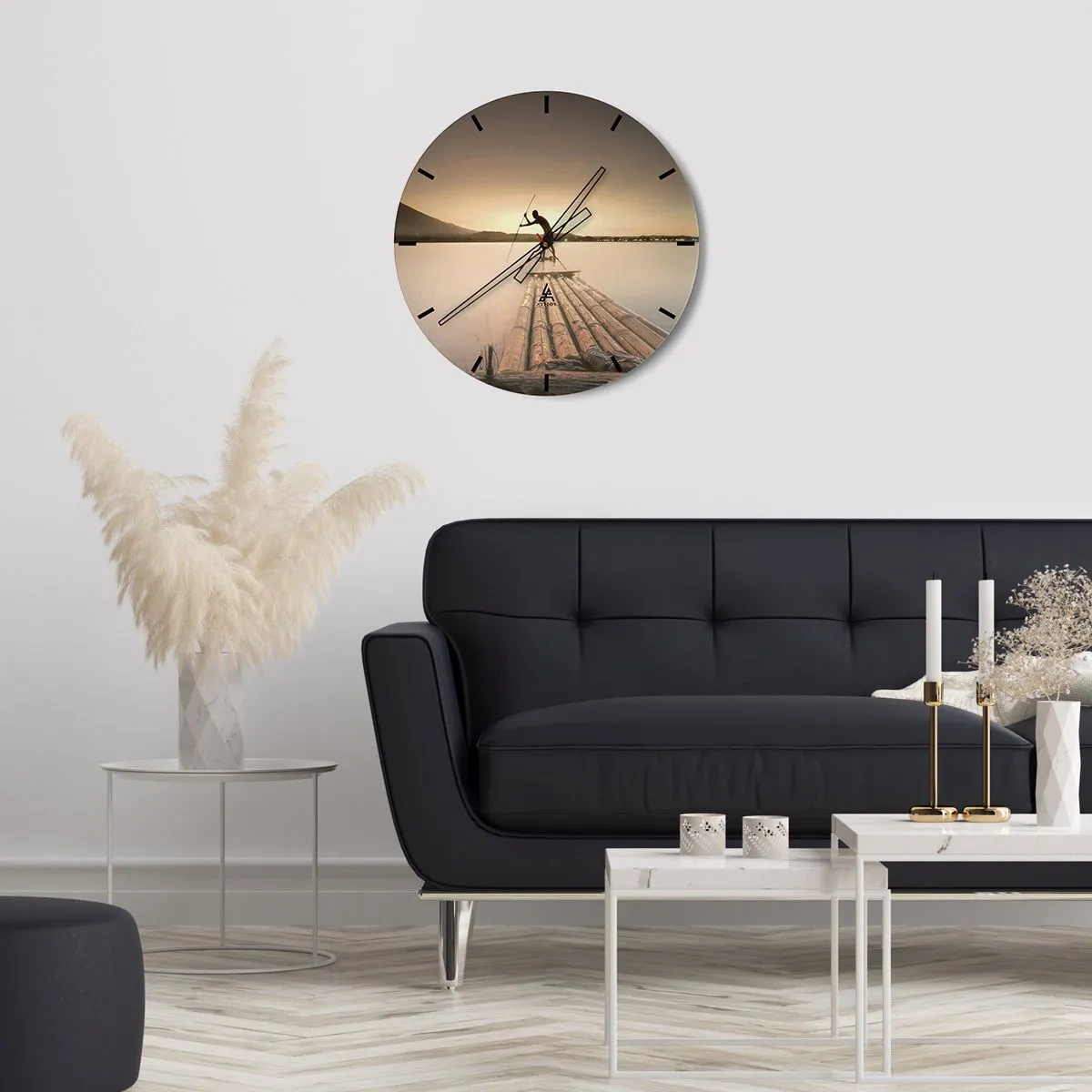 Wandklok - Klok - Voor het slapen gaan - 30x30 cm