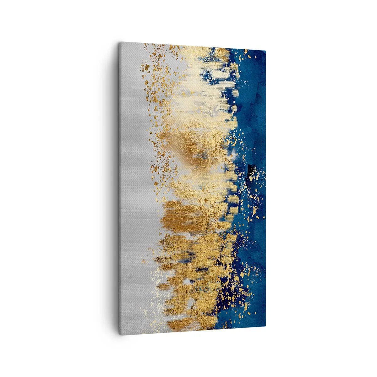 Schilderen op canvas - Een moderne compositie met sprankeling - 45x80 cm