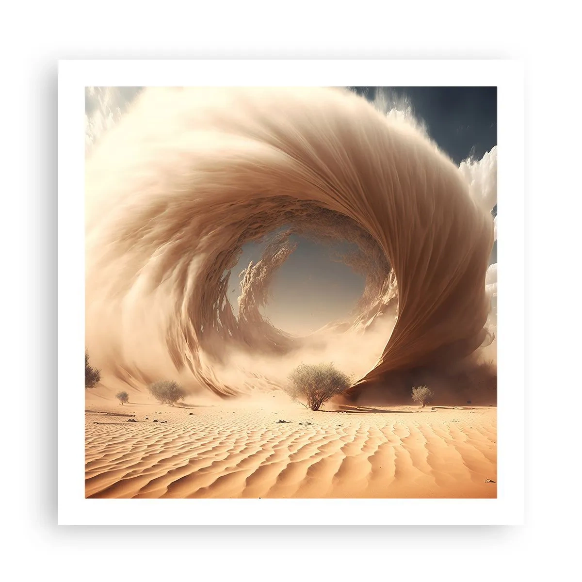 Poster - Open portaal - 60x60 cm