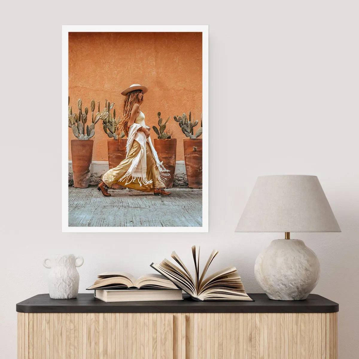 Poster - Hippie-stijl - 70x100 cm