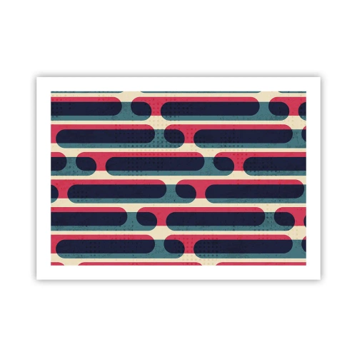 Poster - In de diepte en vooruit - 70x50 cm