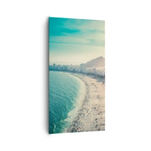 Schilderen op canvas - Eeuwige vakantie in Rio - 65x120 cm