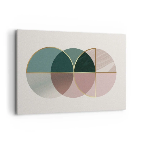 Schilderen op canvas - Wiel voor wiel... - 120x80 cm