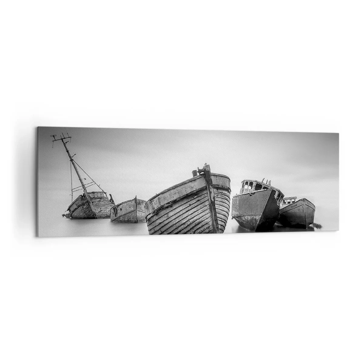 Schilderen op canvas - Alleen herinneringen ... - 160x50 cm