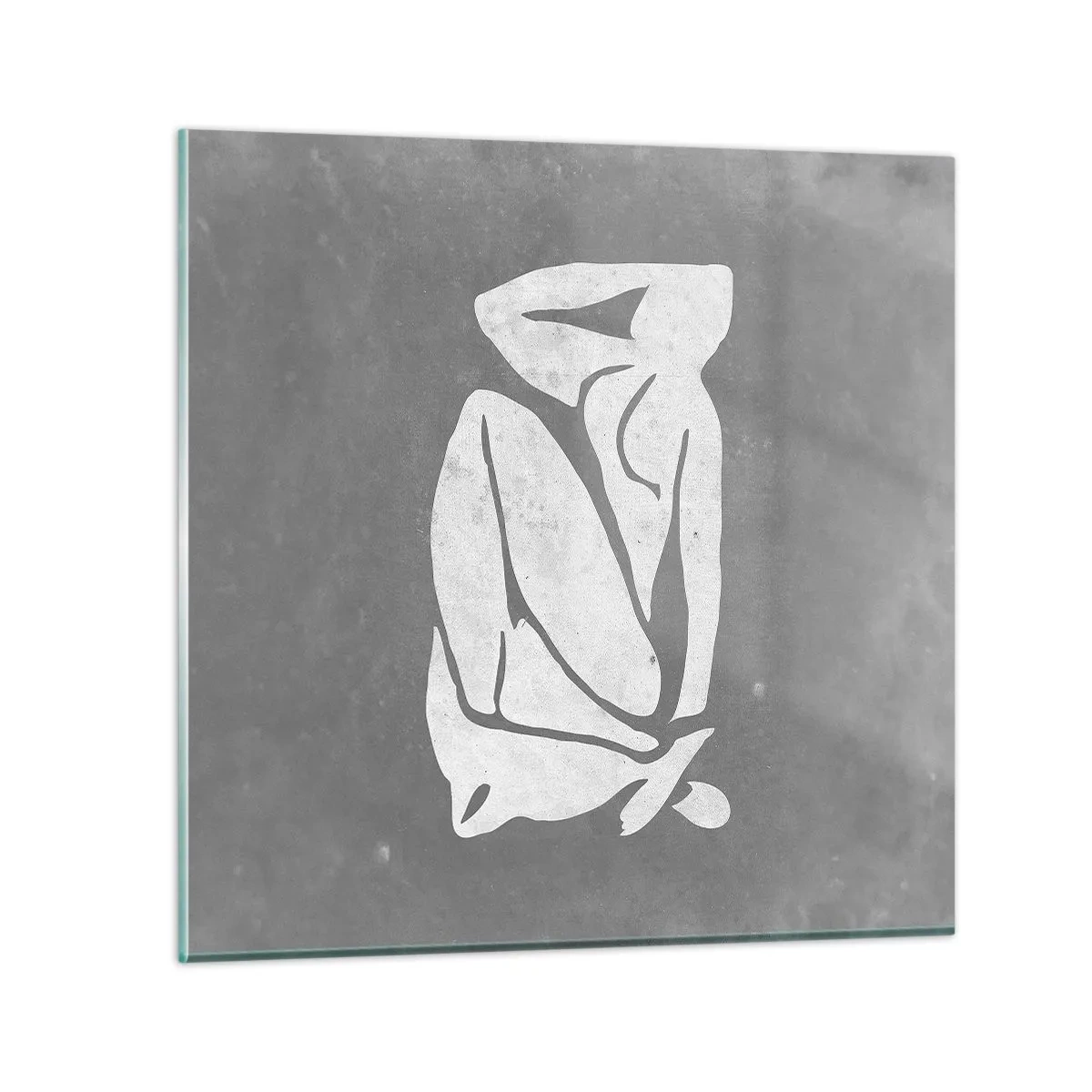 Schilderen op glas - In reflectie - 70x70 cm