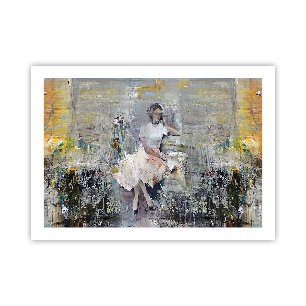 Poster - Klassiek en modern - 70x50 cm