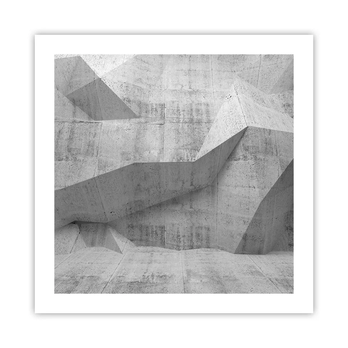 Poster - Een echte uitdaging - 50x50 cm