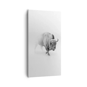 Schilderen op canvas - Koning van de prairie - 55x100 cm