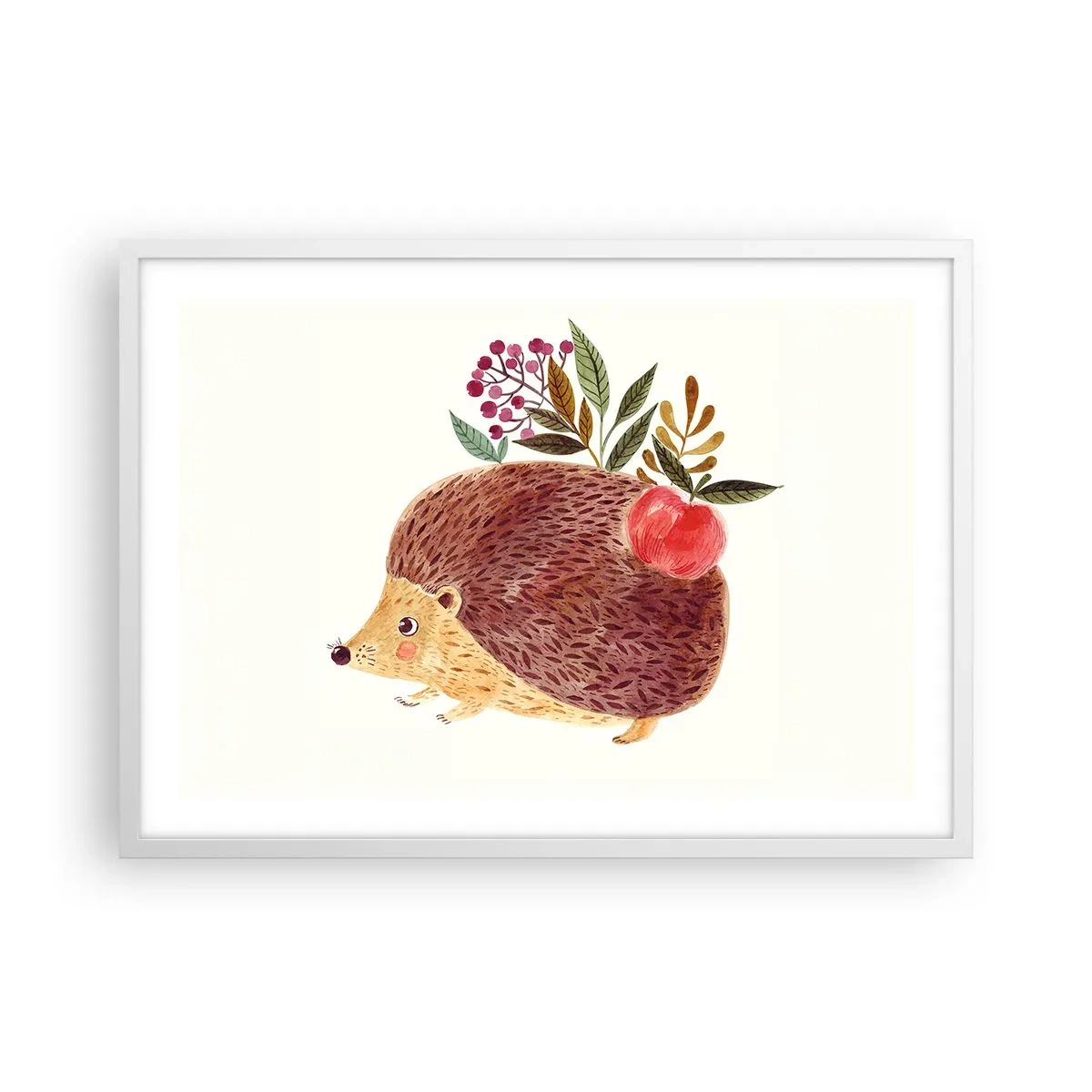 Poster in een witte lijst - En je vindt mij al leuk - 70x50 cm