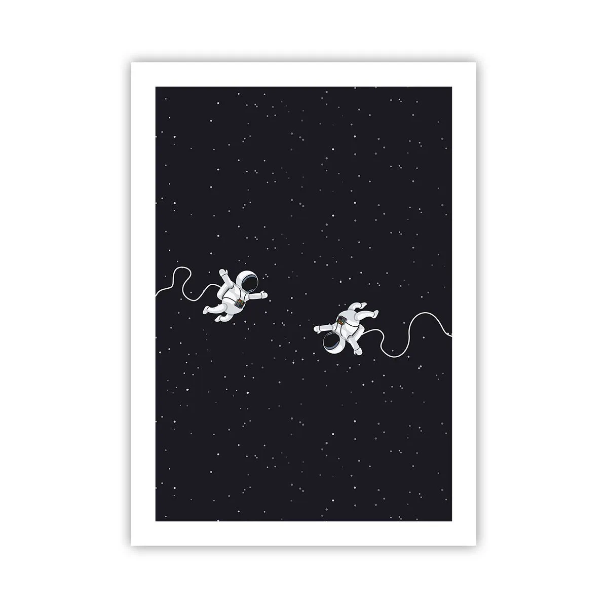 Poster - Kosmische dans - 50x70 cm