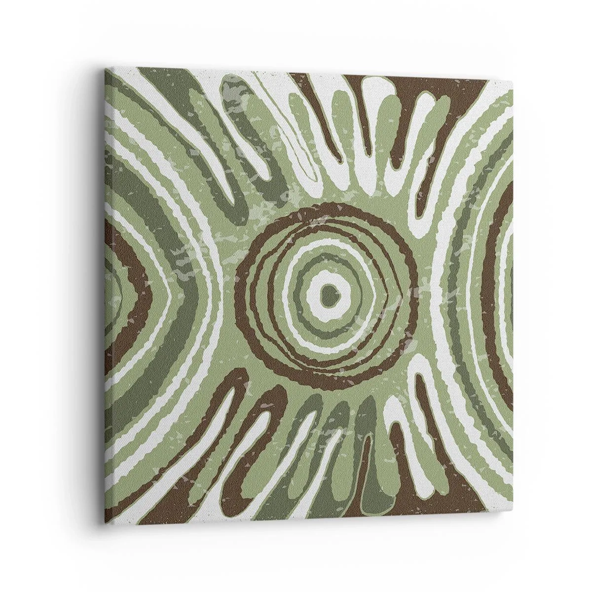 Schilderen op canvas - Een explosie van emoties - 30x30 cm