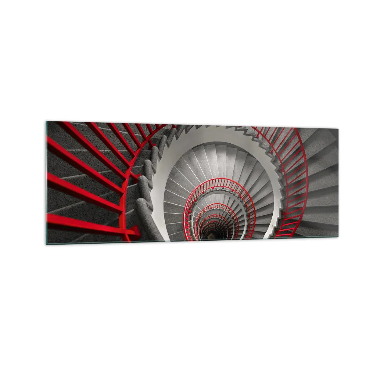 Schilderen op glas - Architectuur plezier - 140x50 cm