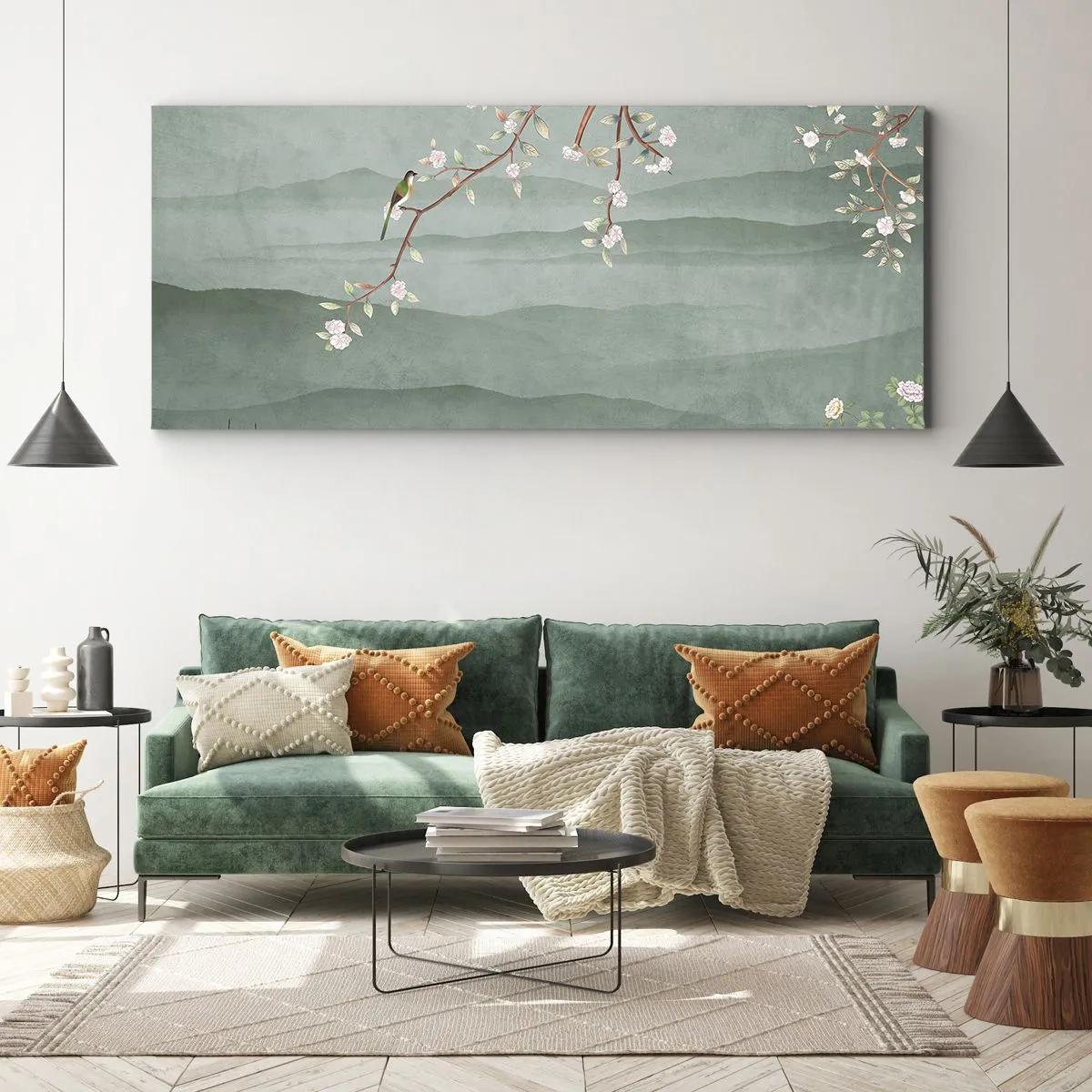 Schilderen op canvas - Lente, oh jij bent het - 140x50 cm