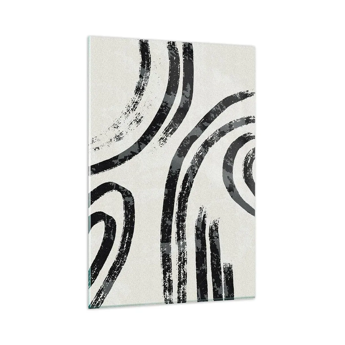 Schilderen op glas - Half gestopt - 80x120 cm