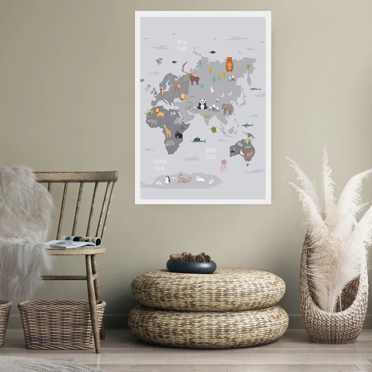 Poster - Vertel me waar je vandaan komt ... - 61x91 cm