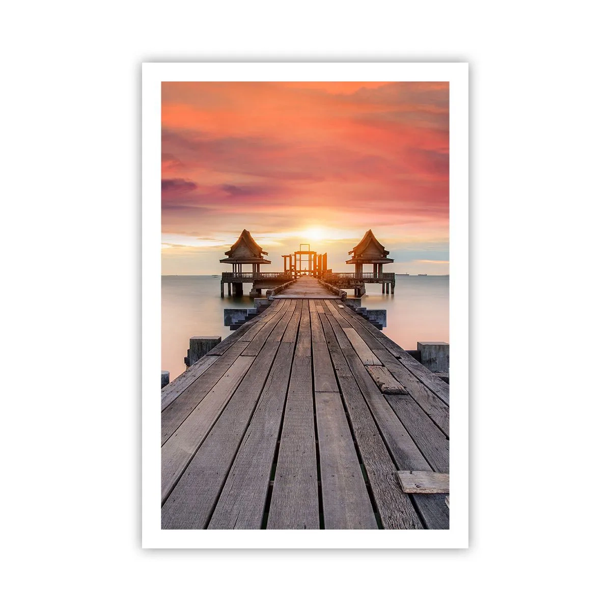 Poster - West in het Oosten - 61x91 cm