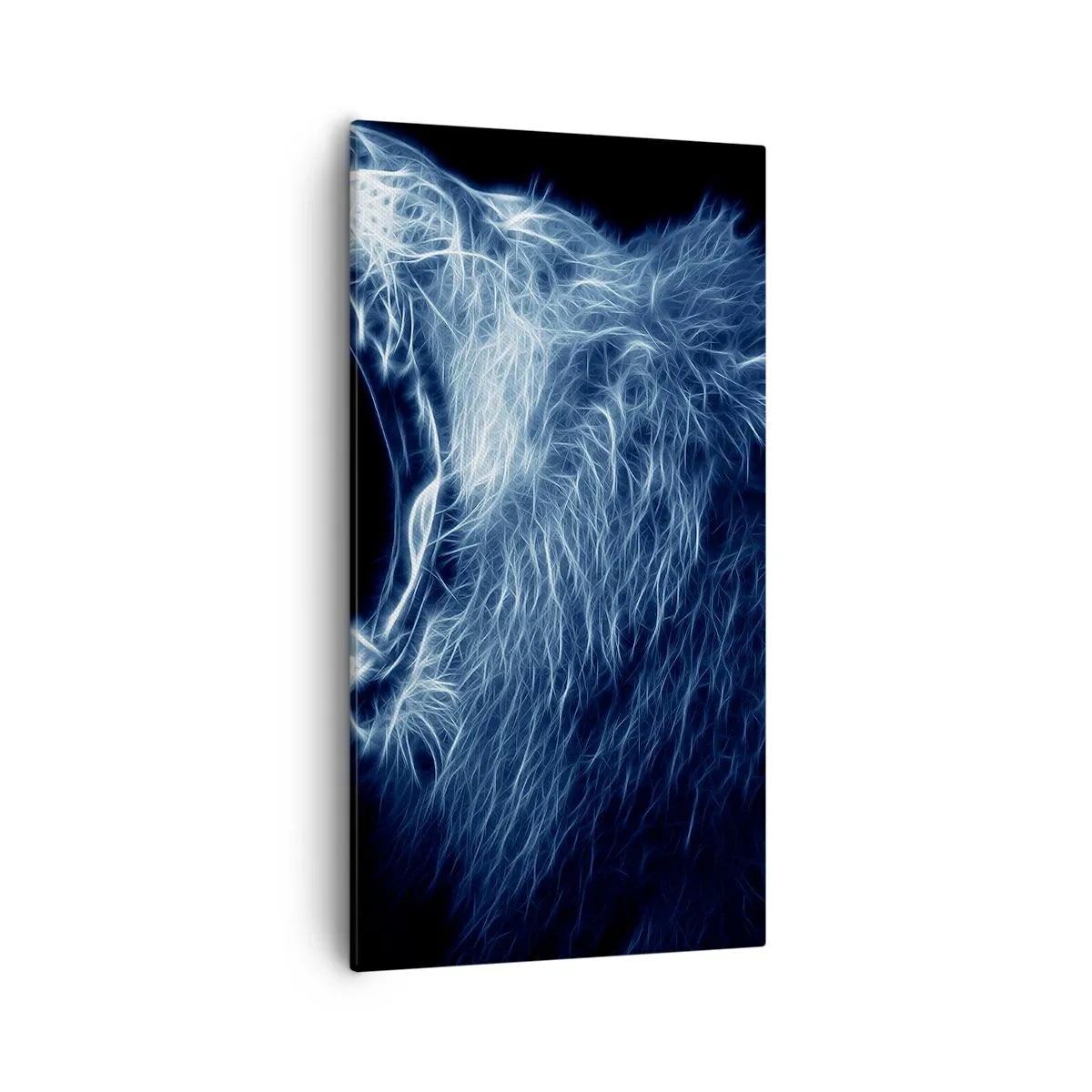 Schilderen op canvas - De vurige toorn van de koning - 55x100 cm