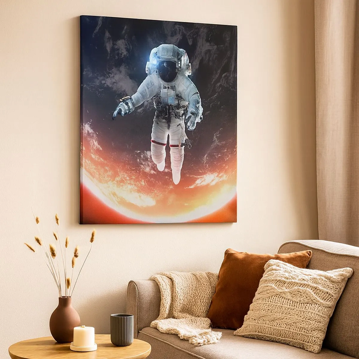 Schilderen op canvas - Mag ik nog wat langer blijven? - 30x30 cm