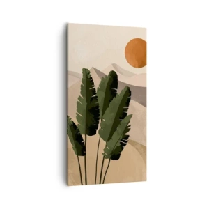 Schilderen op canvas - De triomf van het leven - 55x100 cm