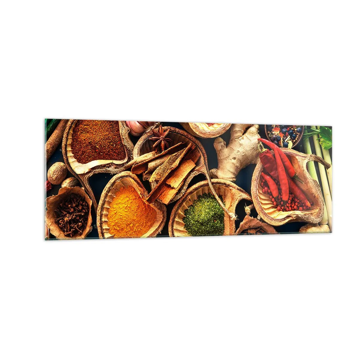 Schilderen op glas - Neem wat je wilt - 140x50 cm