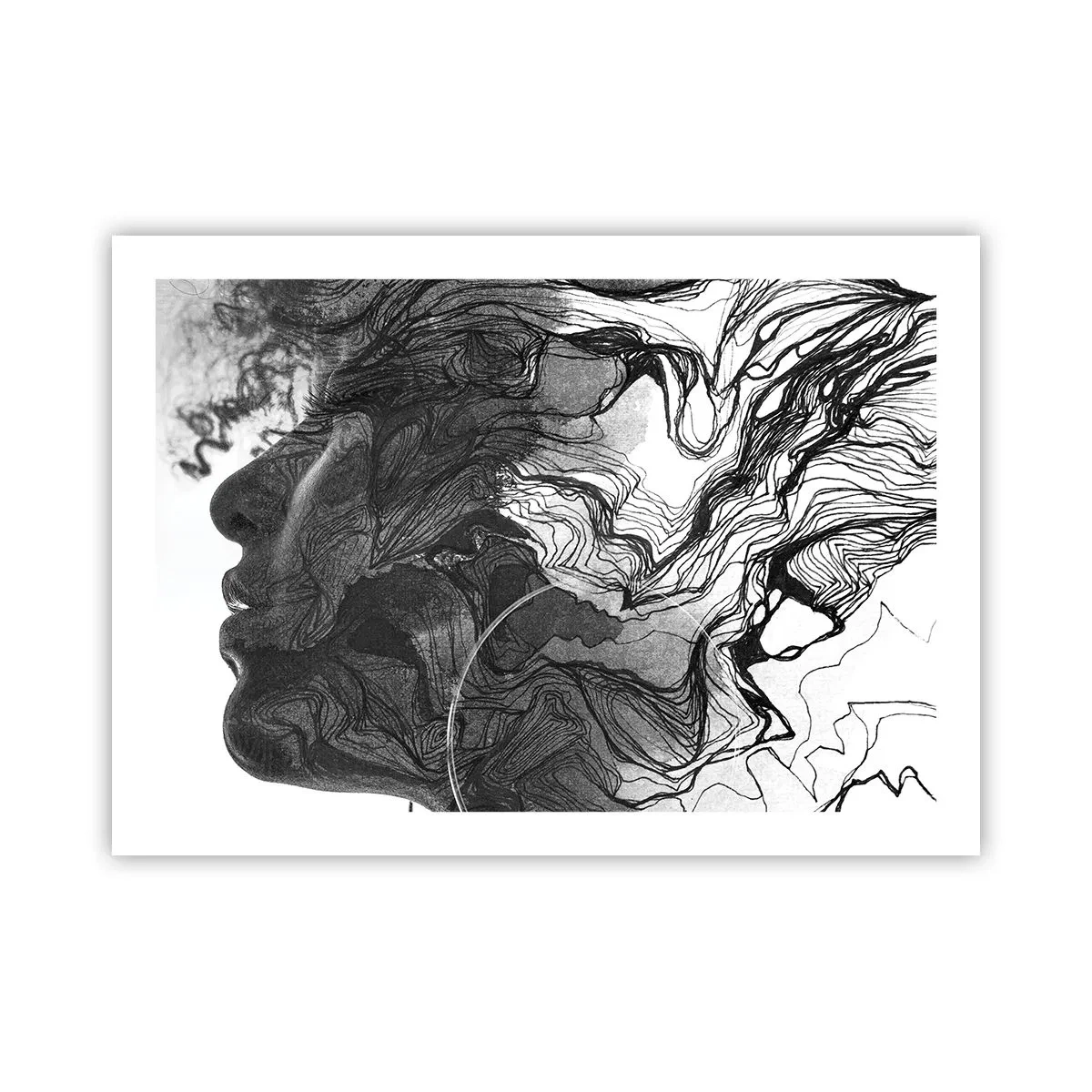 Poster - Verstrikt in dromen - 70x50 cm