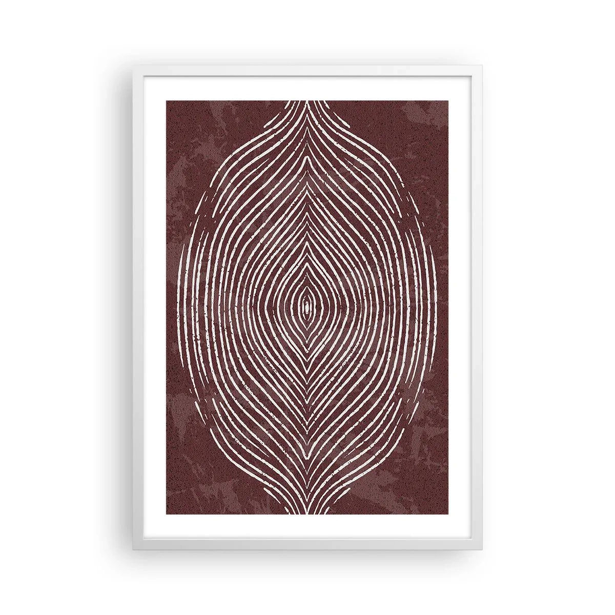 Poster in een witte lijst - De ruimte spreekt - 50x70 cm