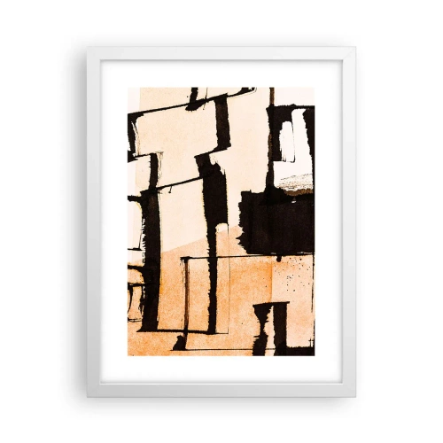 Poster in een witte lijst - Bestel echter - 30x40 cm