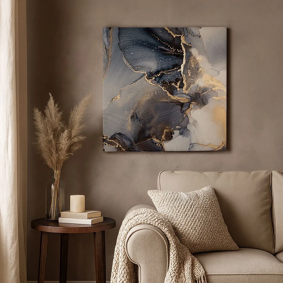 Schilderen op canvas - Stenen leven - 30x30 cm